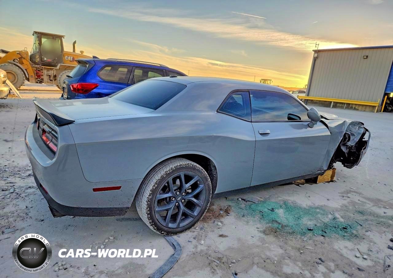 2022 Dodge Challenger Sxt VIN:2C3CDZAG7NH155623 - 3