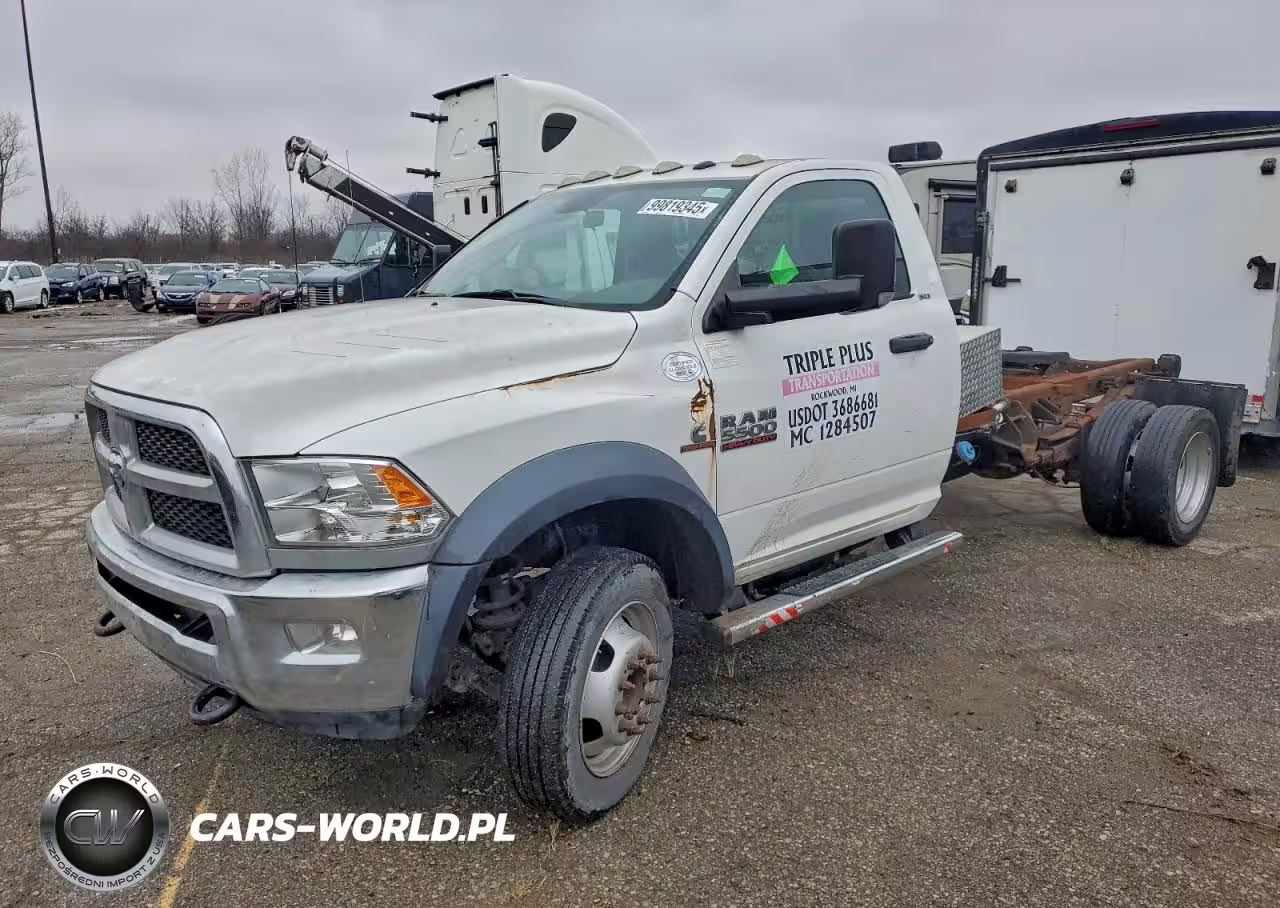 2017 Ram 5500 Truck Cab And Chassis