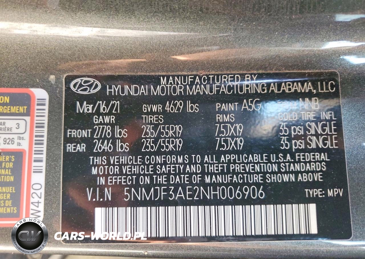 2022 Hyundai Tucson Sel VIN:5NMJF3AE2NH006906 - 13