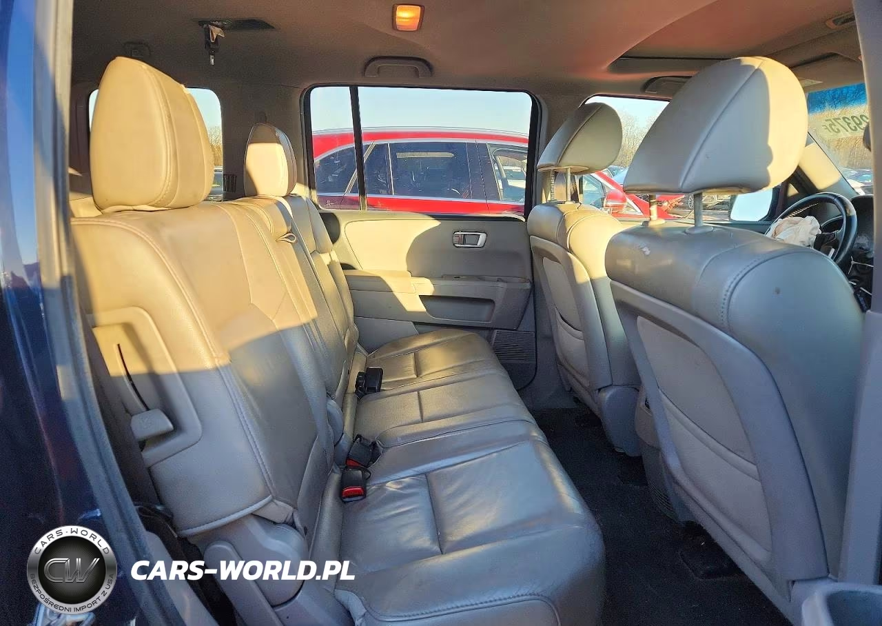 2012 Honda Pilot Exl VIN:5FNYF4H52CB067861 - 11