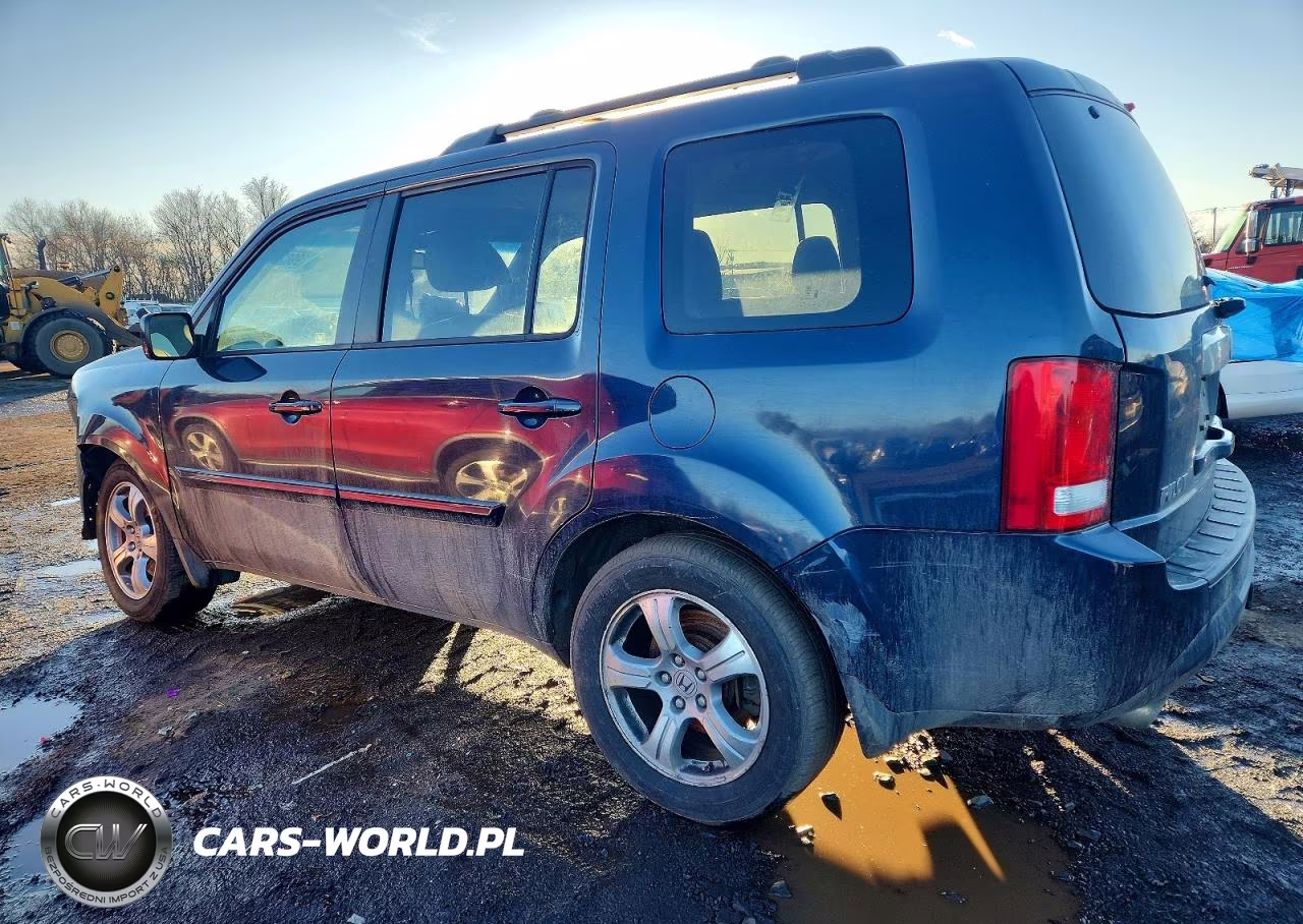 2012 Honda Pilot Exl VIN:5FNYF4H52CB067861 - 2