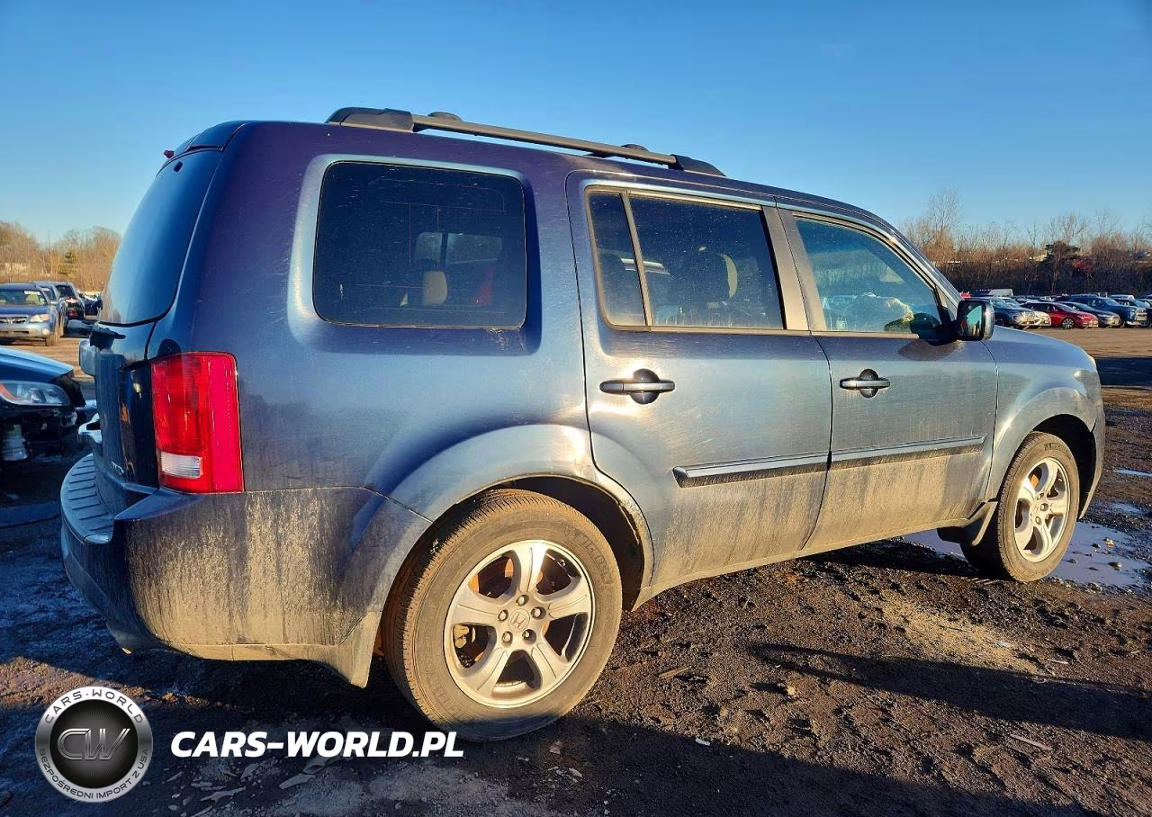 2012 Honda Pilot Exl VIN:5FNYF4H52CB067861 - 3