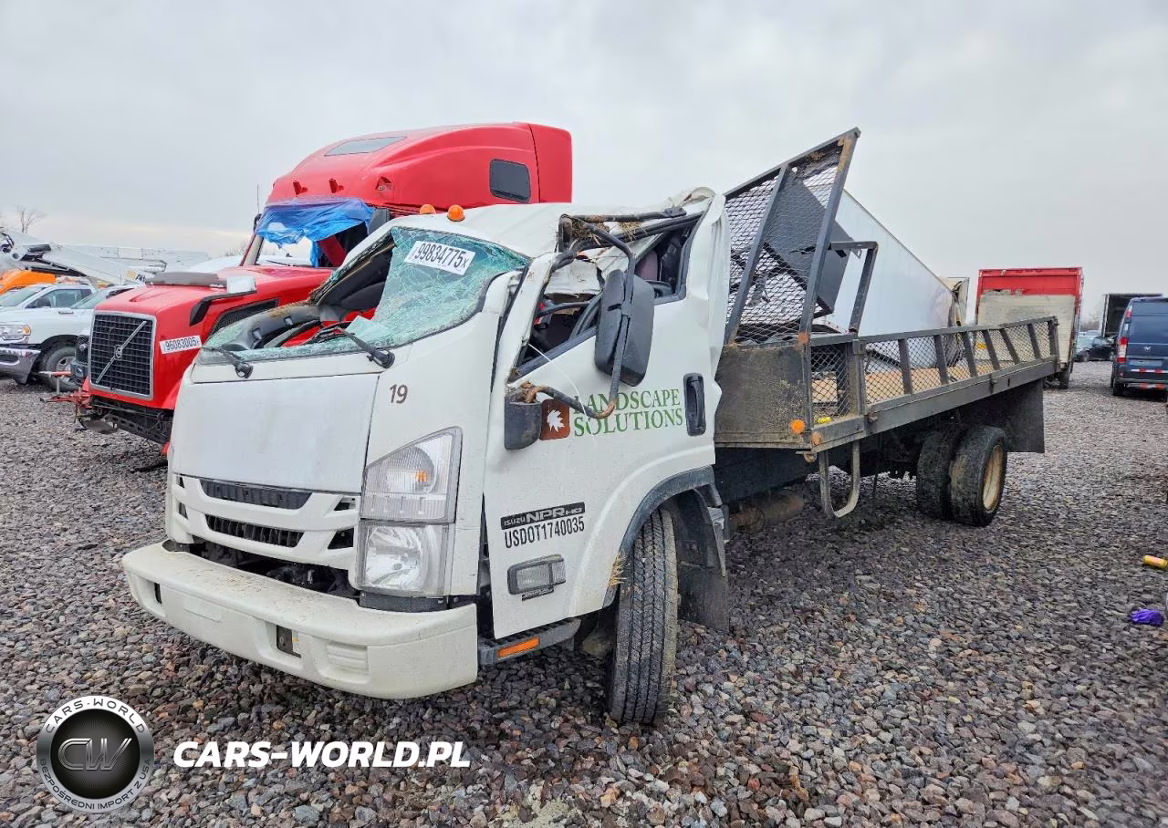 2016 Isuzu Npr Hd Flatbed Truck