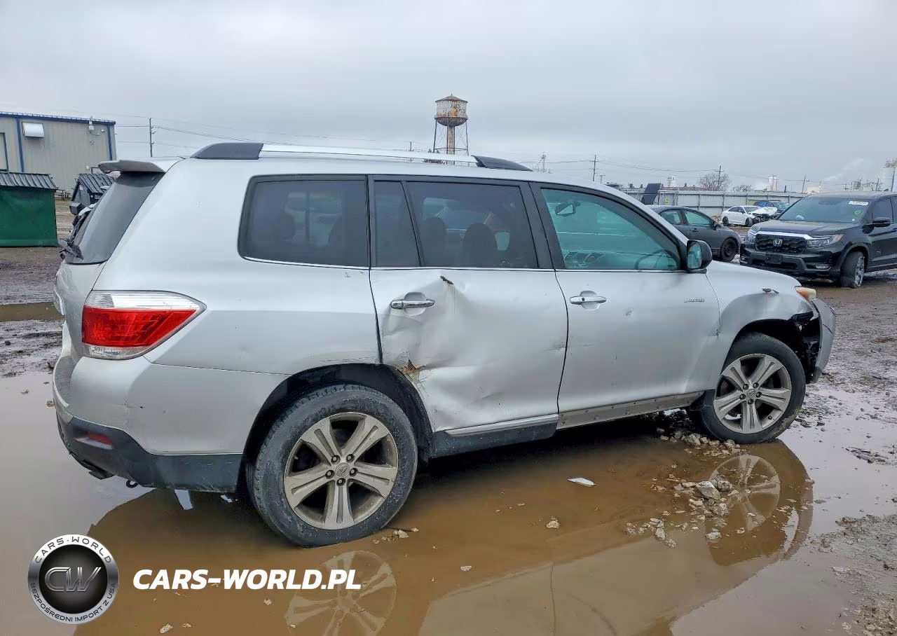 2013 Toyota Highlander Limited VIN:5TDDK3EH7DS253931 - 3