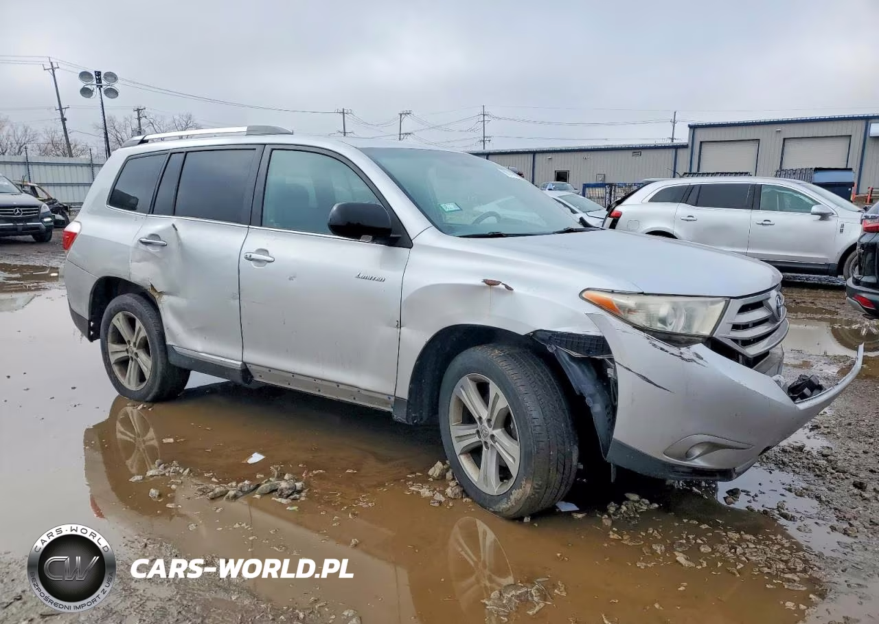 2013 Toyota Highlander Limited VIN:5TDDK3EH7DS253931 - 4