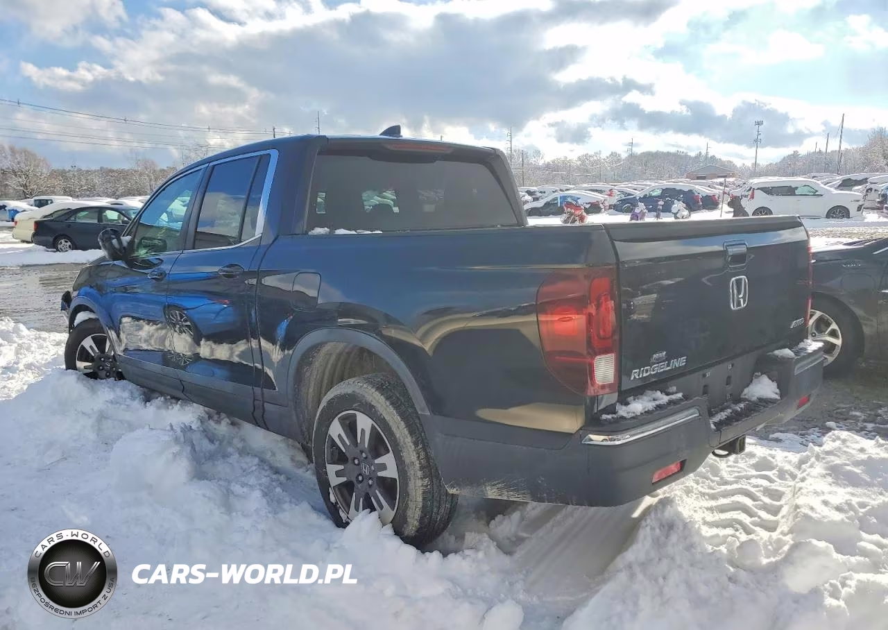 2017 Honda Ridgeline Rtl VIN:5FPYK3F68HB029468 - 2