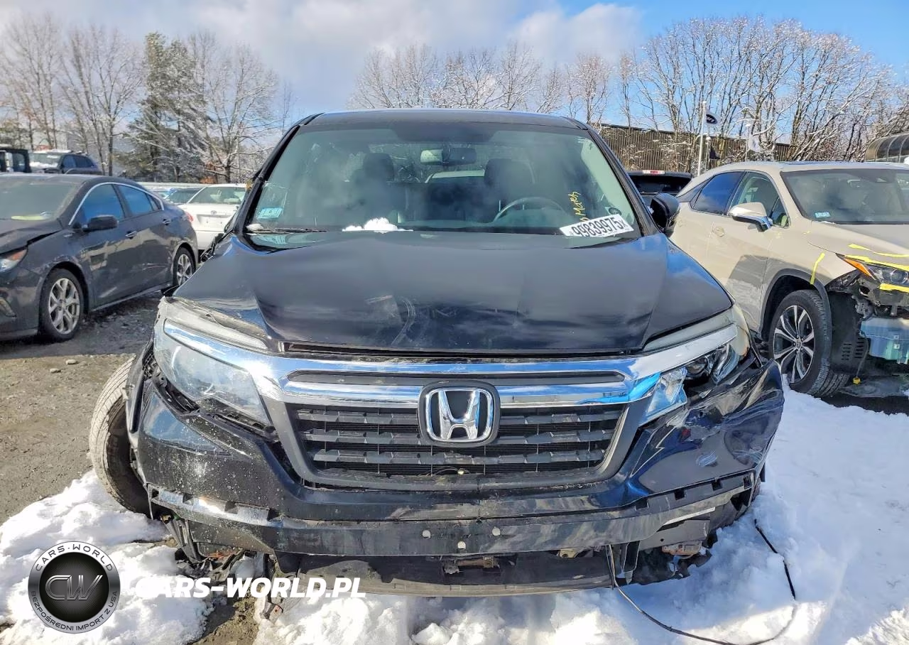 2017 Honda Ridgeline Rtl VIN:5FPYK3F68HB029468 - 5