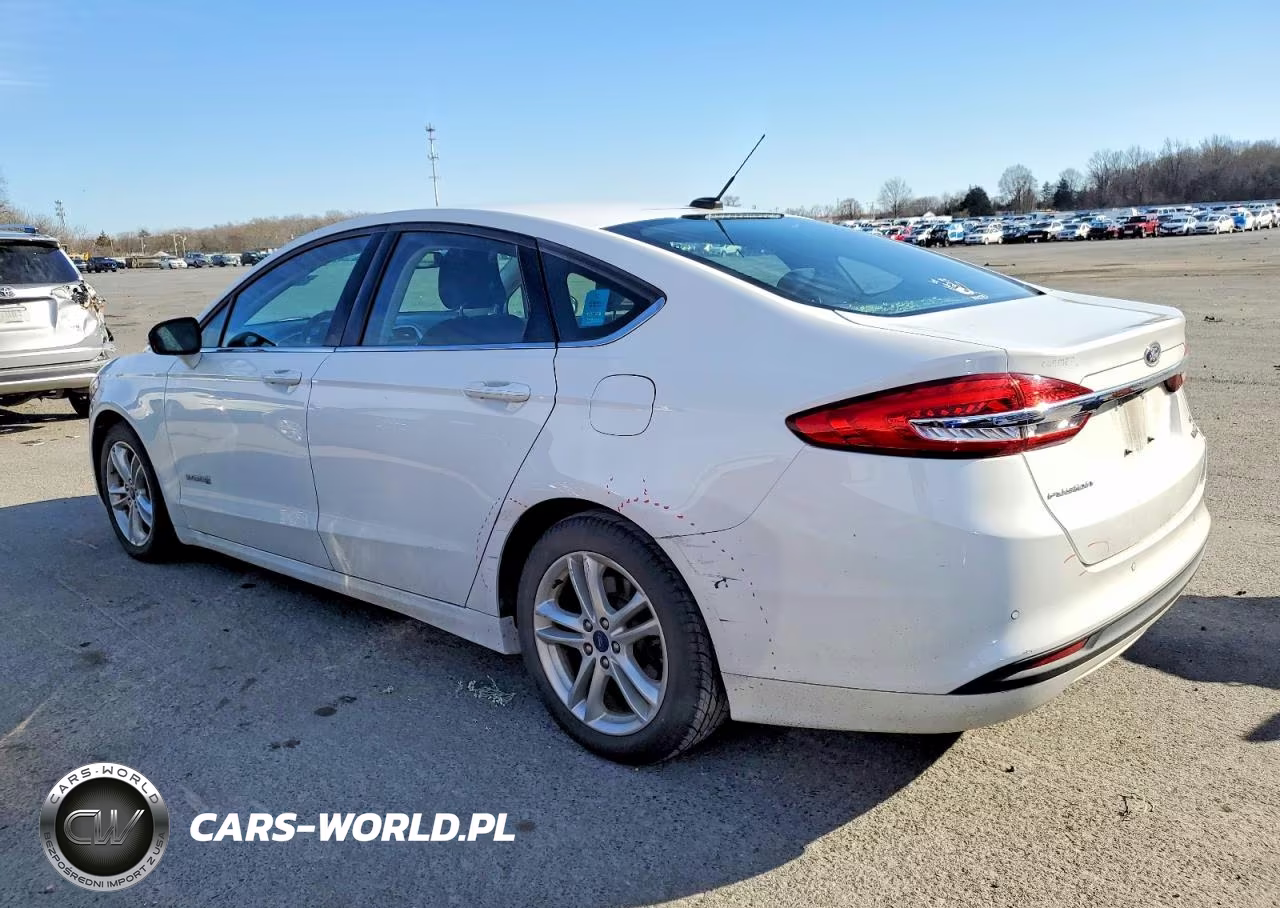 2018 Ford Fusion Se Hybrid VIN:3FA6P0LU4JR117303 - 2