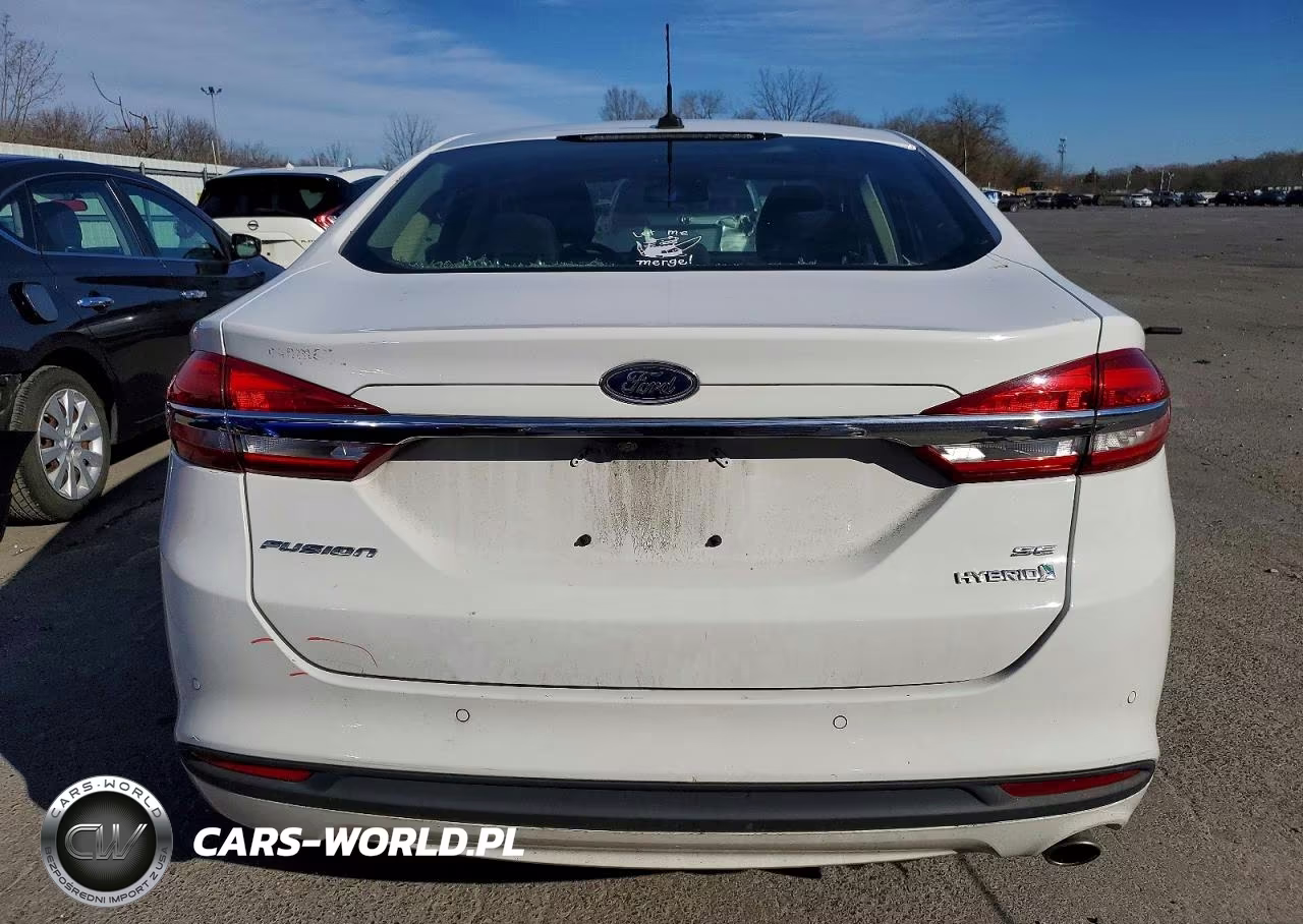 2018 Ford Fusion Se Hybrid VIN:3FA6P0LU4JR117303 - 6
