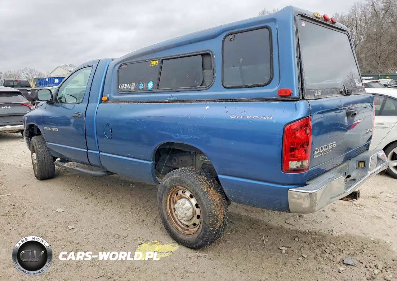 2003 Dodge Ram 2500 St VIN:3D7KU26D43G727554 - 2
