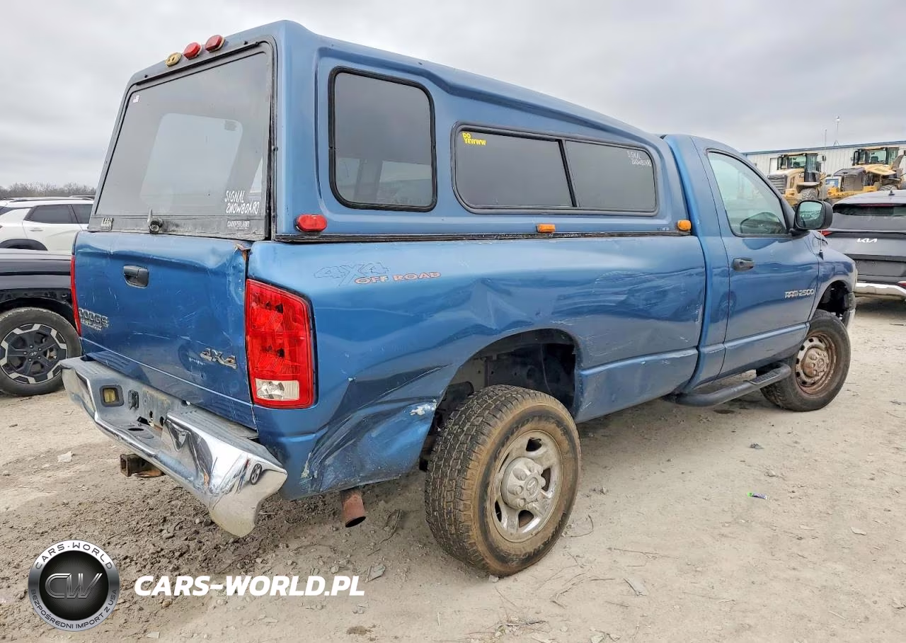 2003 Dodge Ram 2500 St VIN:3D7KU26D43G727554 - 3