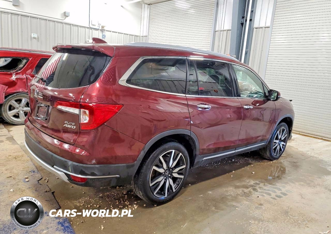 2022 Honda Pilot VIN:5FNYF6H06NB074847 - 3