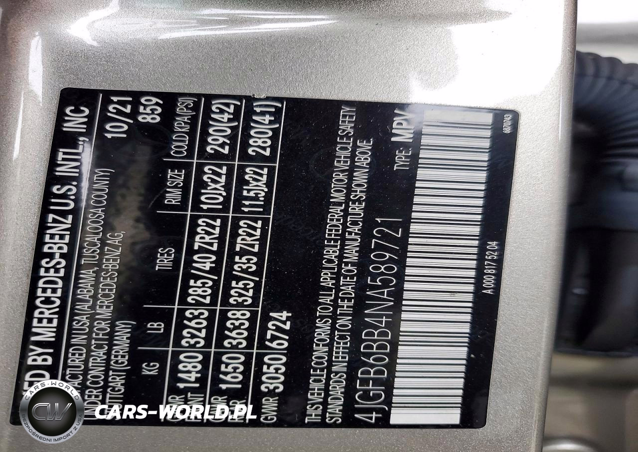 2022 Mercedes-Benz Gle Amg 53 4Matic VIN:4JGFB6BB4NA589721 - 12