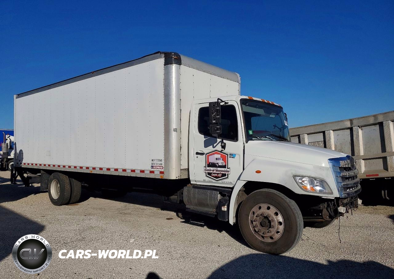 2016 Hino 258-268 Box Truck VIN:5PVNE8JV7G4S54405 - 4