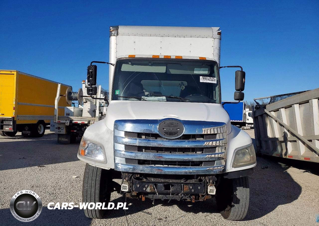 2016 Hino 258-268 Box Truck VIN:5PVNE8JV7G4S54405 - 5