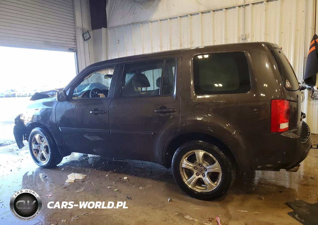2012 Honda Pilot Ex VIN:5FNYF4H41CB015497 - 2