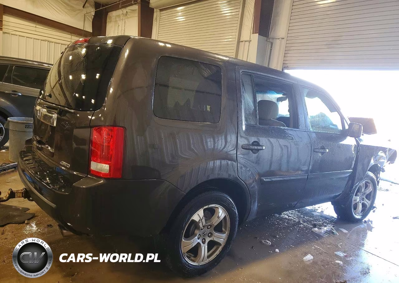 2012 Honda Pilot Ex VIN:5FNYF4H41CB015497 - 3