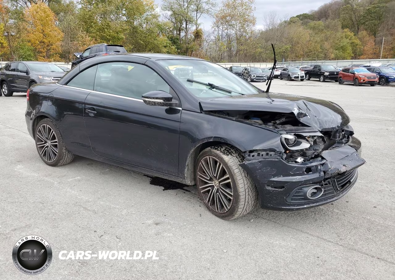 2014 Volkswagen Eos Komfort VIN:WVWBW8AH4EV005691 - 4