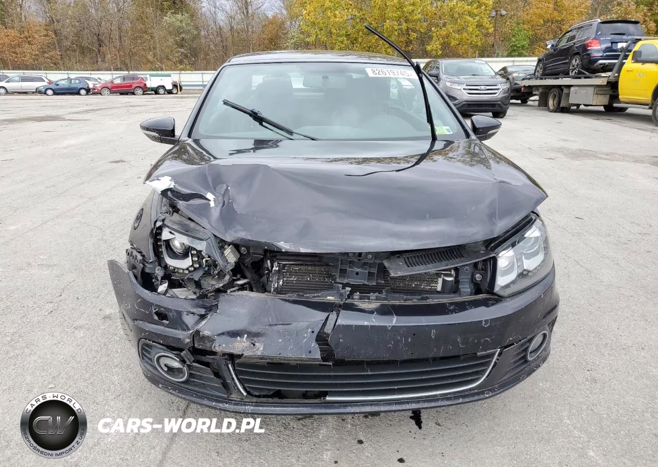 2014 Volkswagen Eos Komfort VIN:WVWBW8AH4EV005691 - 5