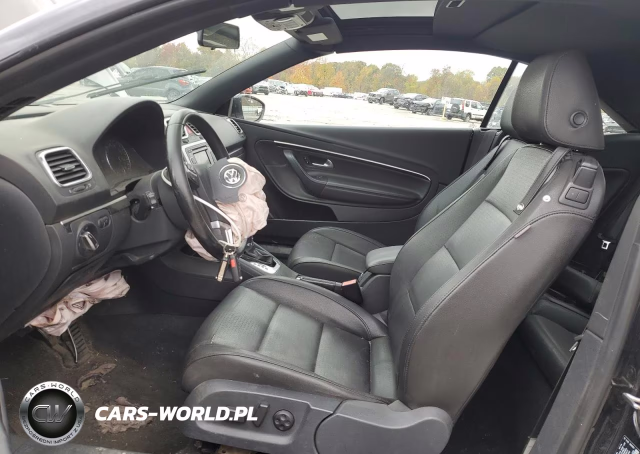 2014 Volkswagen Eos Komfort VIN:WVWBW8AH4EV005691 - 7