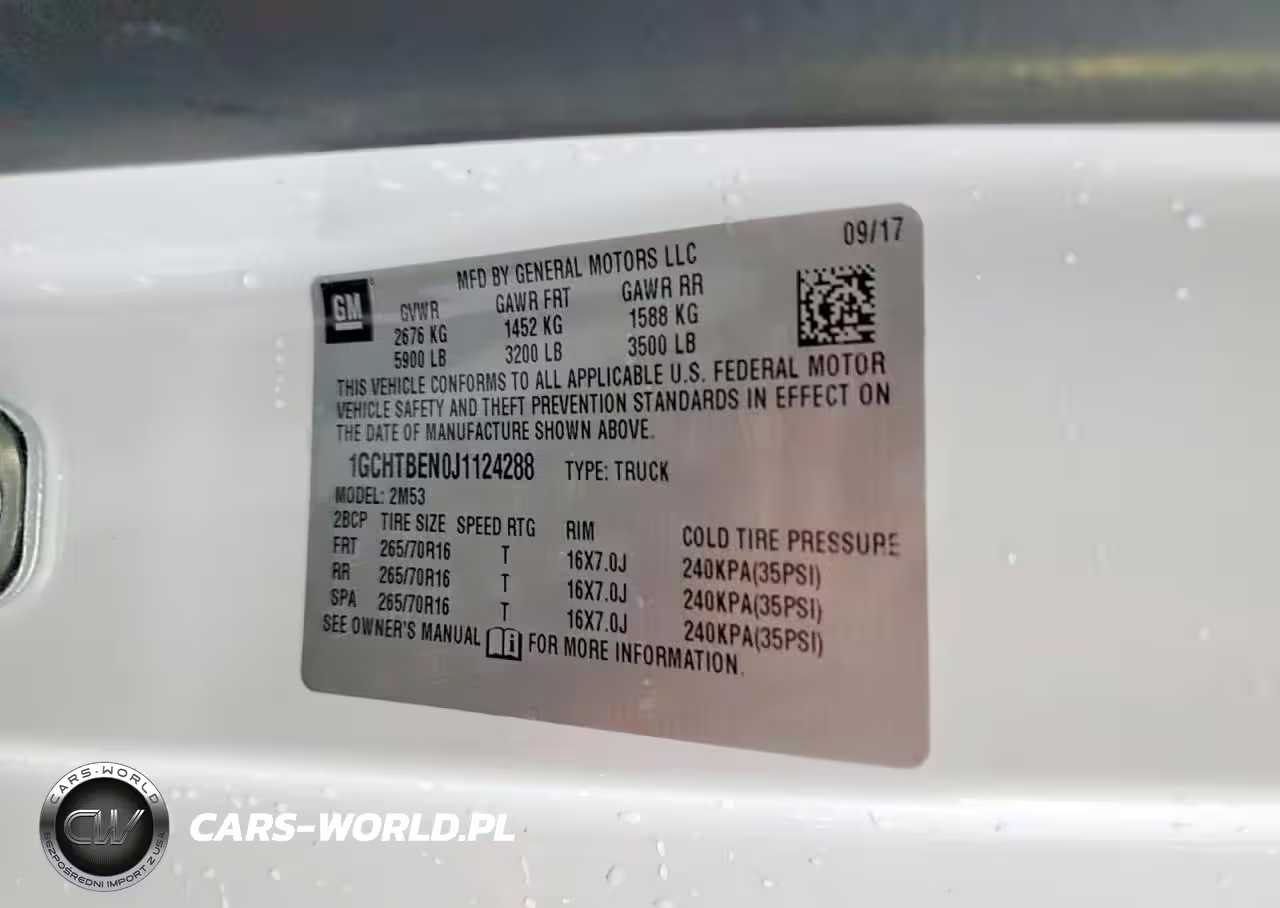 2018 Chevrolet Colorado VIN:1GCHTBEN0J1124288 - 12