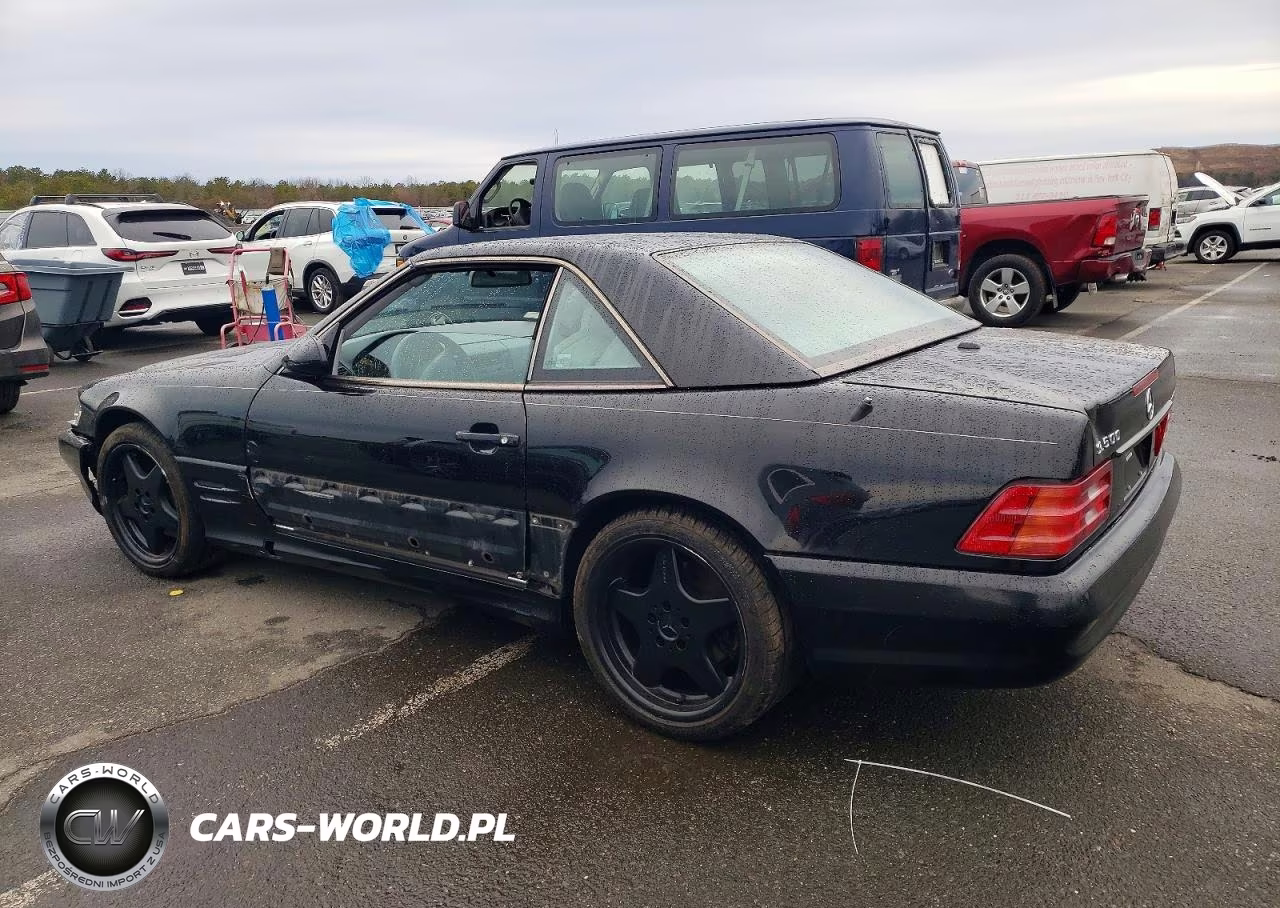 2001 Mercedes-Benz Sl 500 VIN:WDBFA68F81F197340 - 2