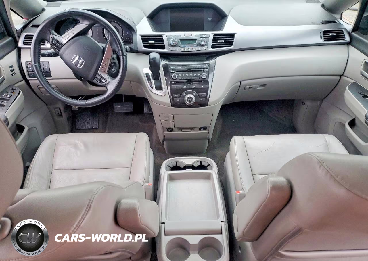 2013 Honda Odyssey Touring VIN:5FNRL5H93DB076396 - 8