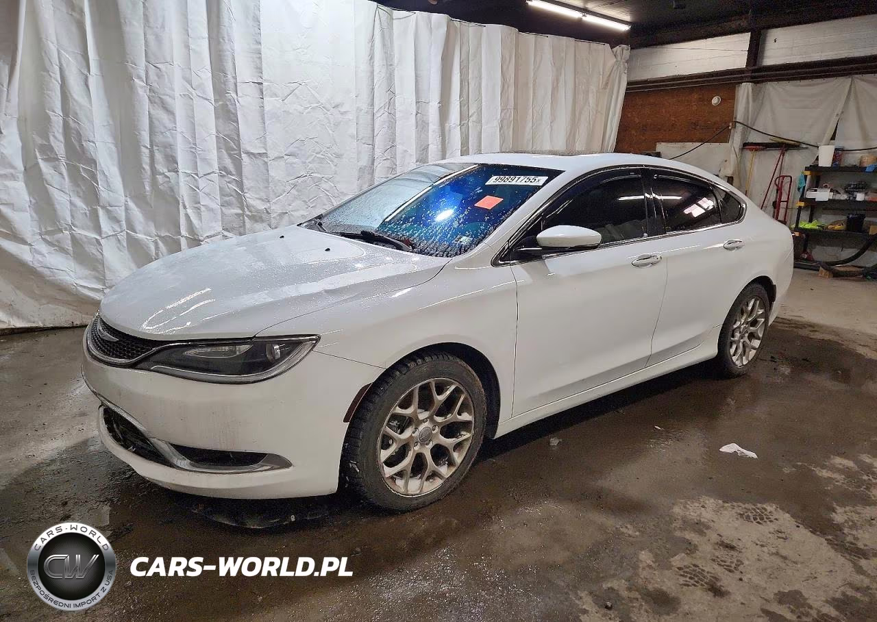 2015 Chrysler 200 C VIN:1C3CCCEG2FN648743 - 1