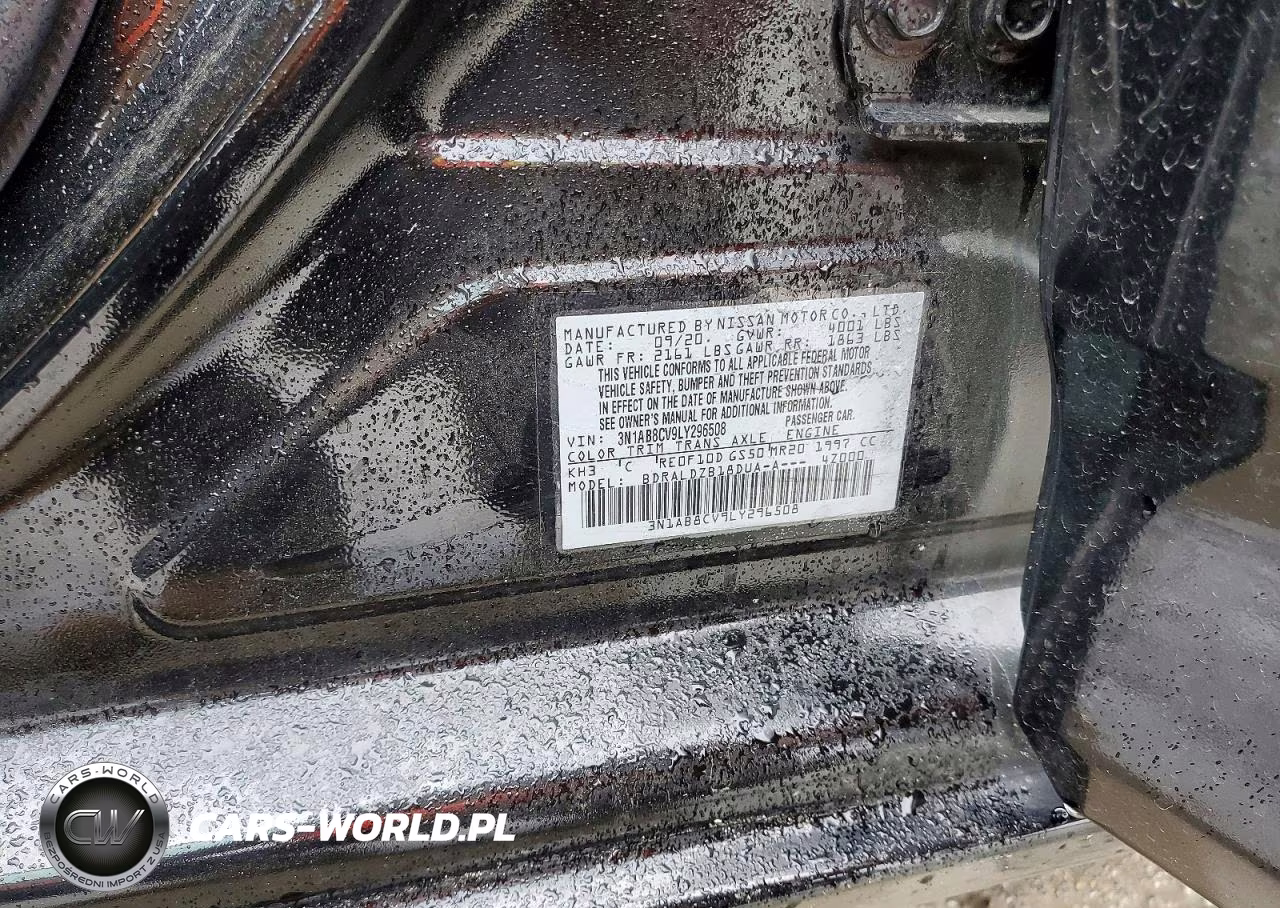 2020 Nissan Sentra Sv VIN:3N1AB8CV9LY296508 - 12