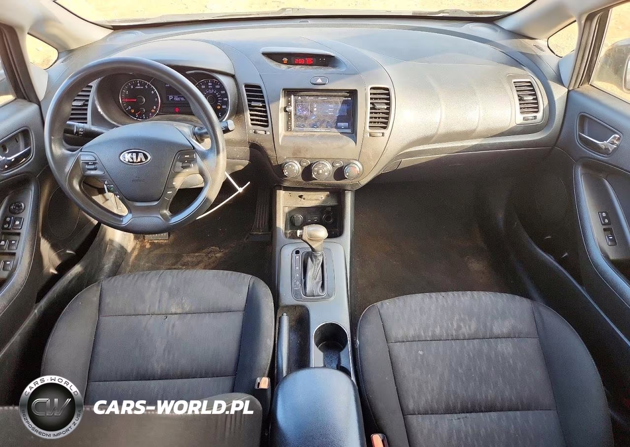 2016 Kia Forte Lx VIN:KNAFK4A64G5593371 - 8