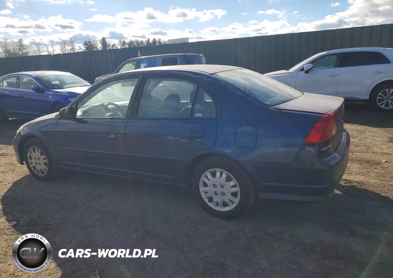 2004 Honda Civic Lx VIN:2HGES16604H530439 - 2