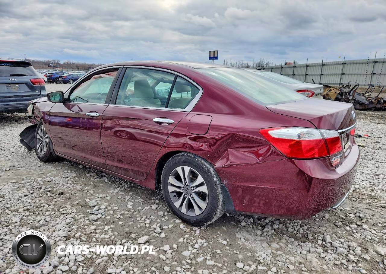 2013 Honda Accord Lx VIN:1HGCR2F34DA061398 - 2