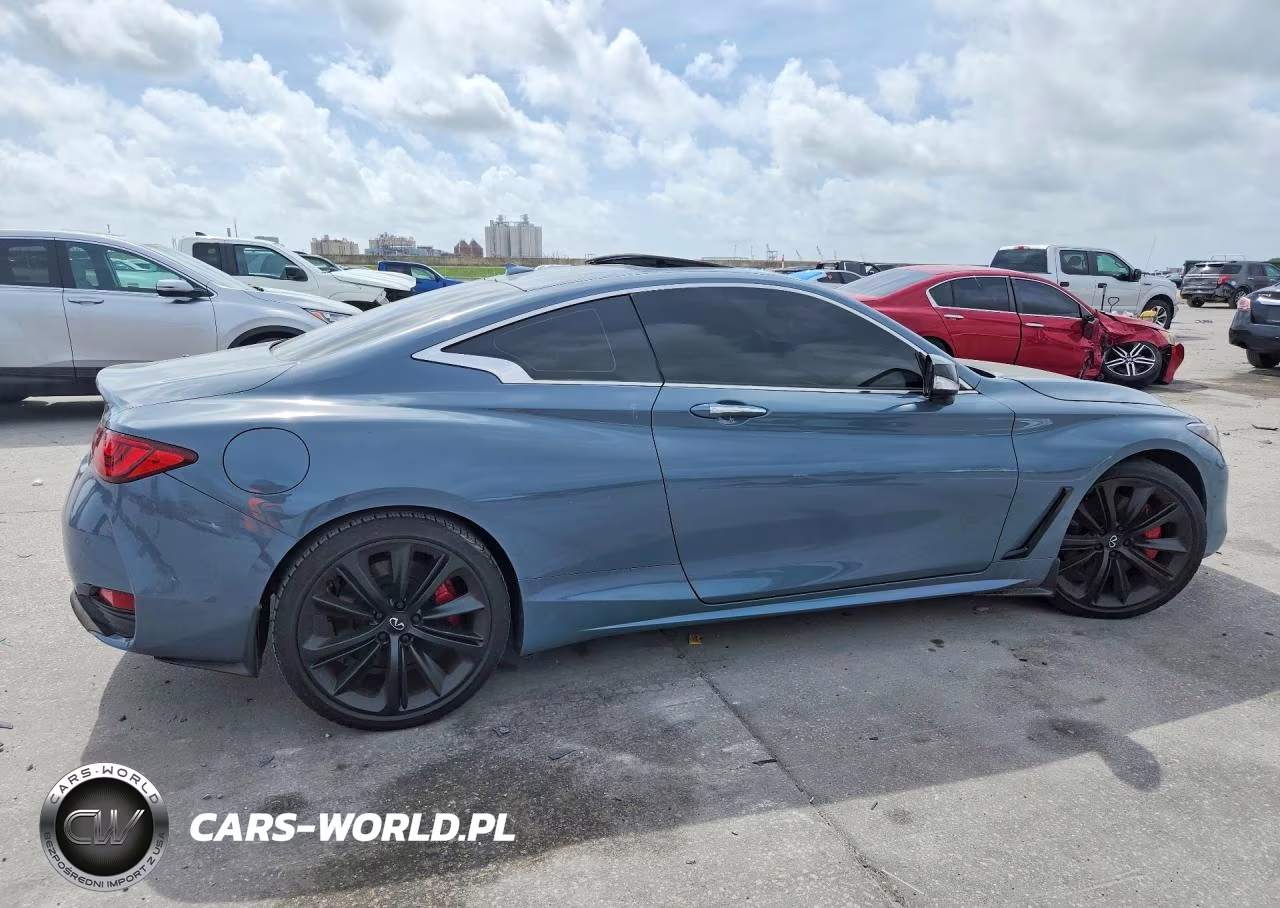 2022 Infiniti Q60 Red Sport 400 VIN:JN1FV7LL4NM680076 - 3