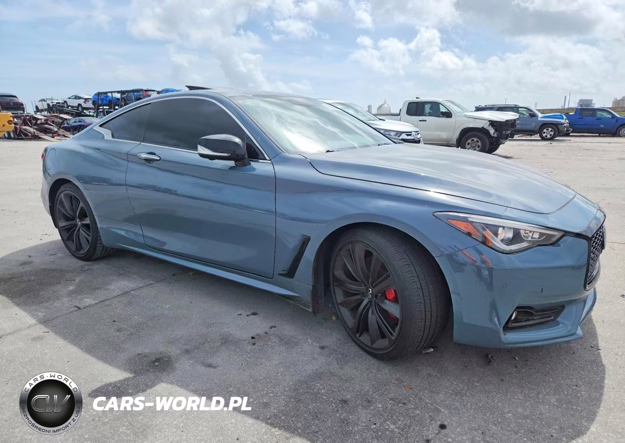 2022 Infiniti Q60 Red Sport 400 VIN:JN1FV7LL4NM680076 - 4