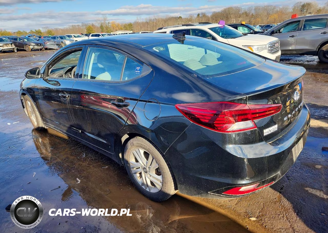 2020 Hyundai Elantra Sel VIN:5NPD84LF8LH610589 - 2