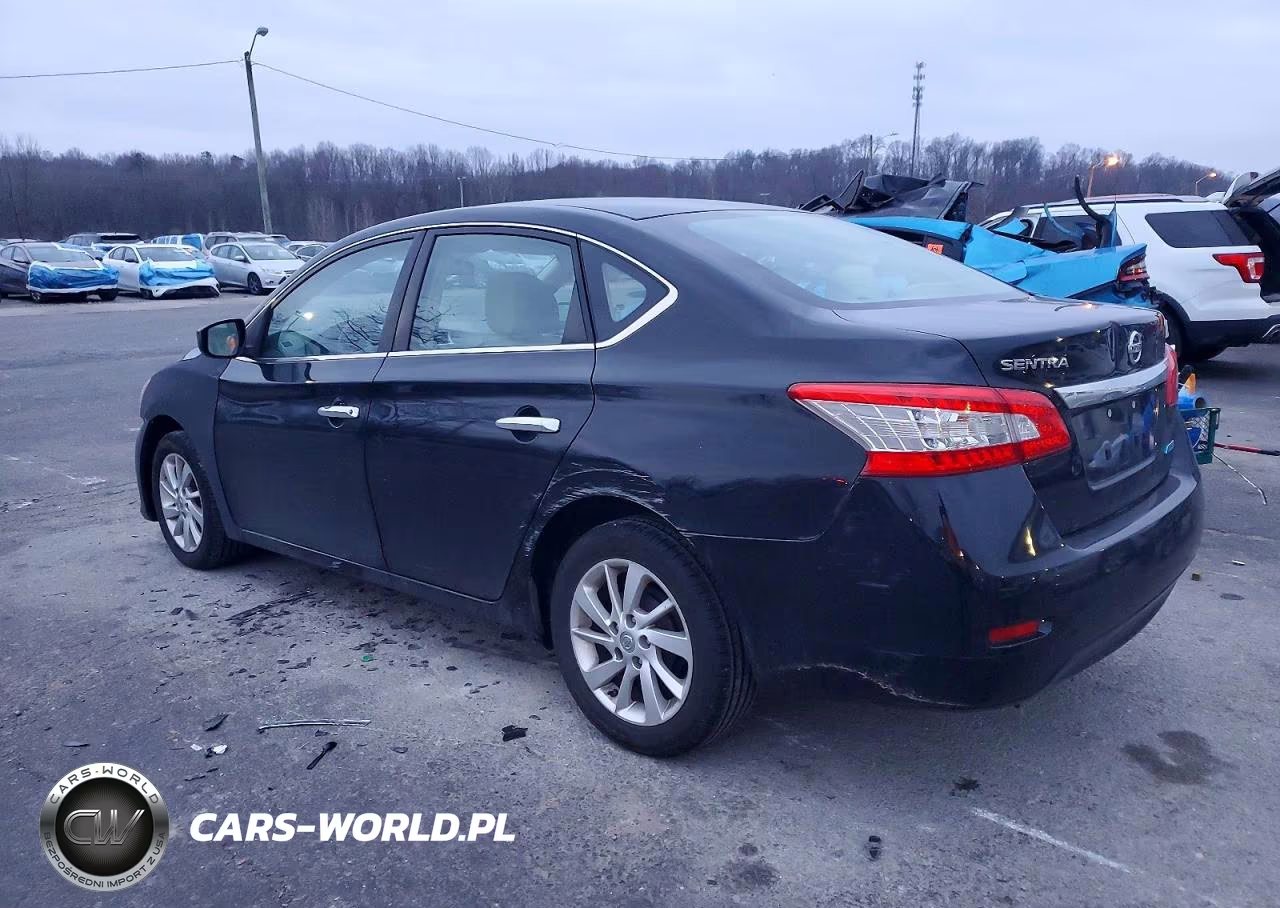 2013 Nissan Sentra S VIN:3N1AB7AP3DL747249 - 2