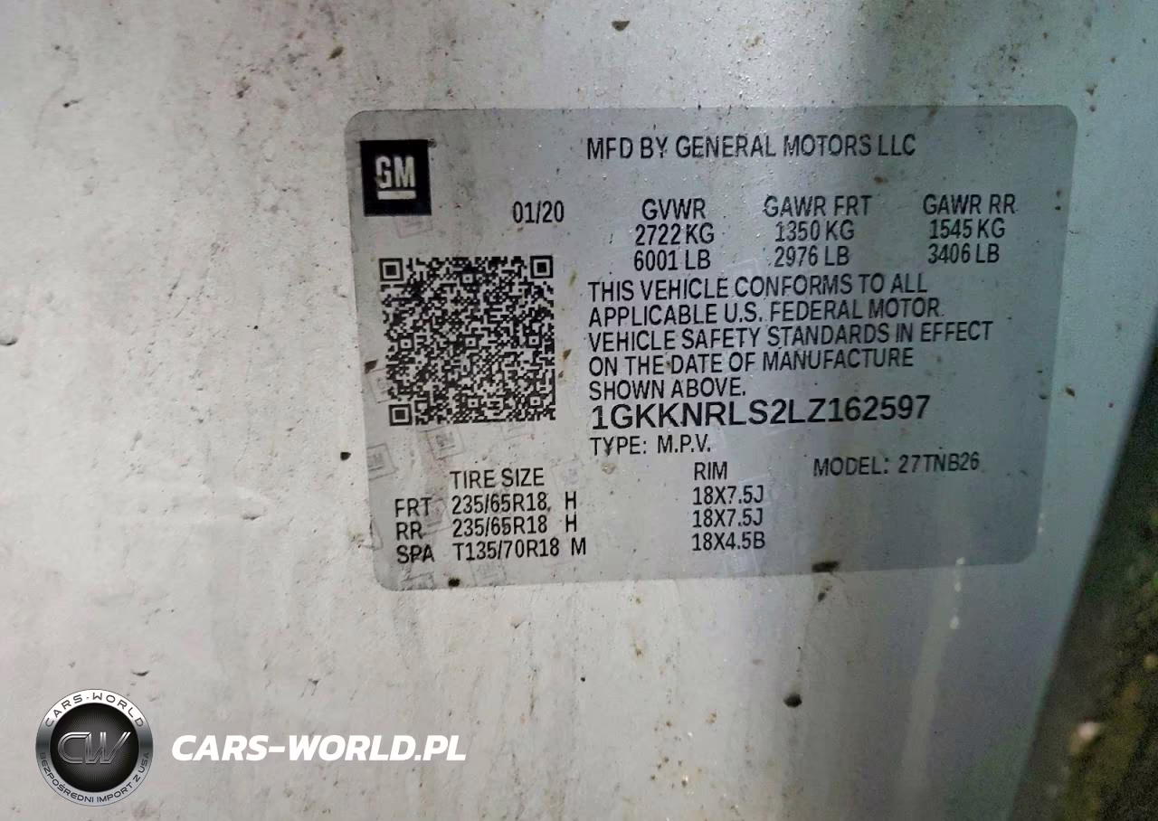 2020 GMC Acadia Sle VIN:1GKKNRLS2LZ162597 - 13