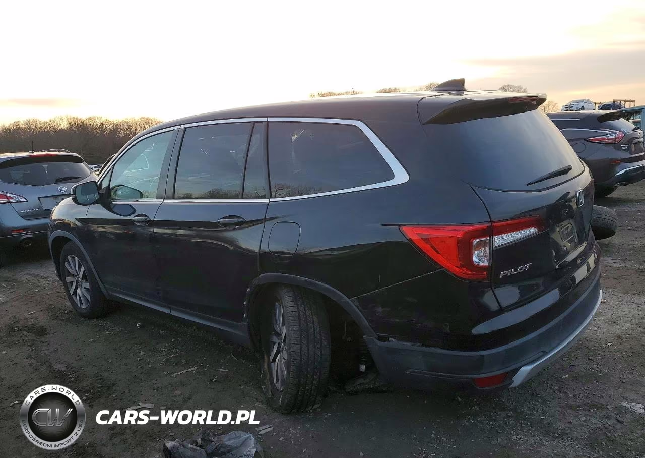2019 Honda Pilot Exl VIN:5FNYF6H54KB087751 - 2