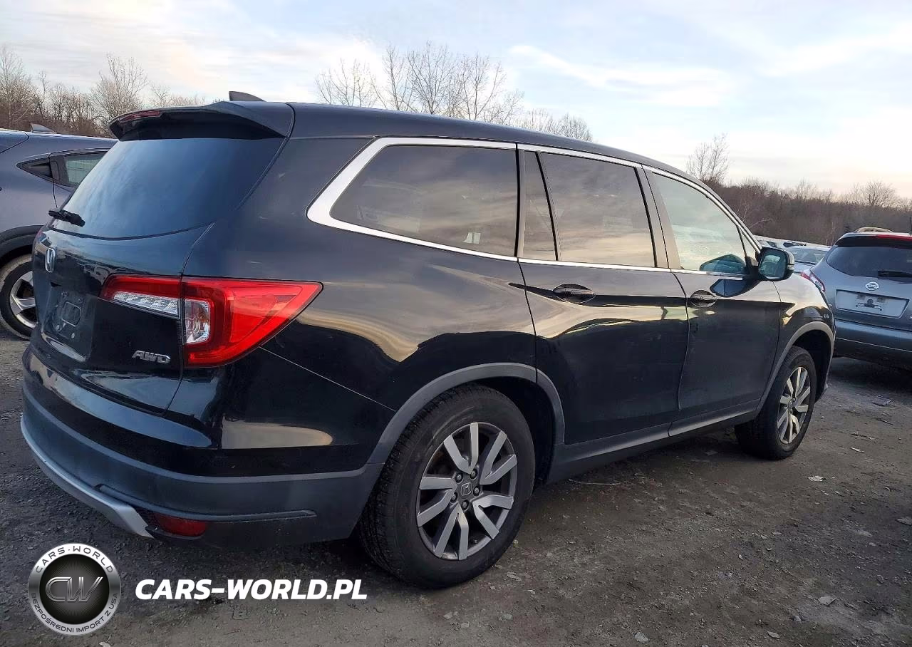 2019 Honda Pilot Exl VIN:5FNYF6H54KB087751 - 3