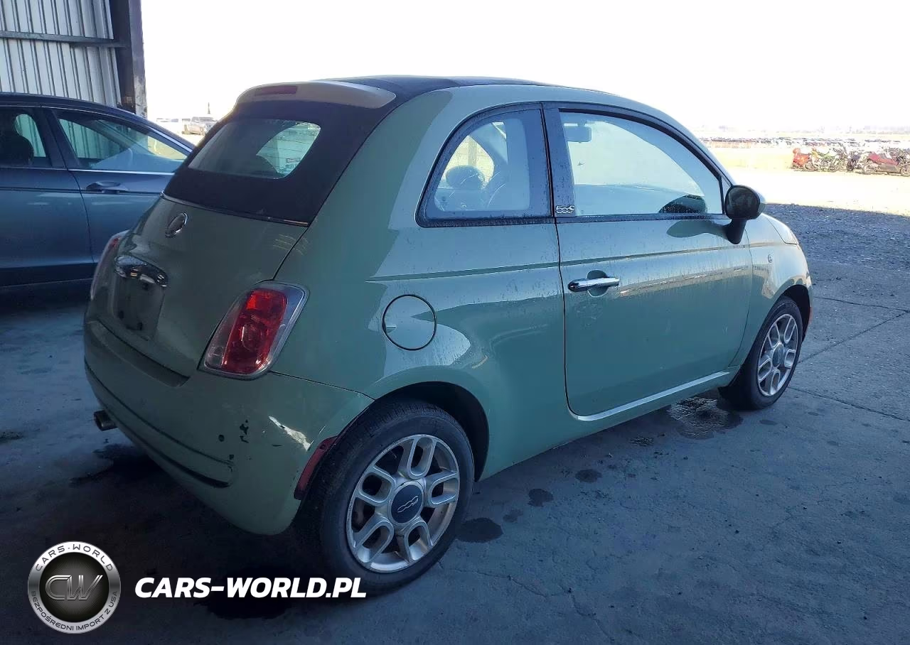 2012 Fiat 500 Pop VIN:3C3CFFDR5CT352672 - 3
