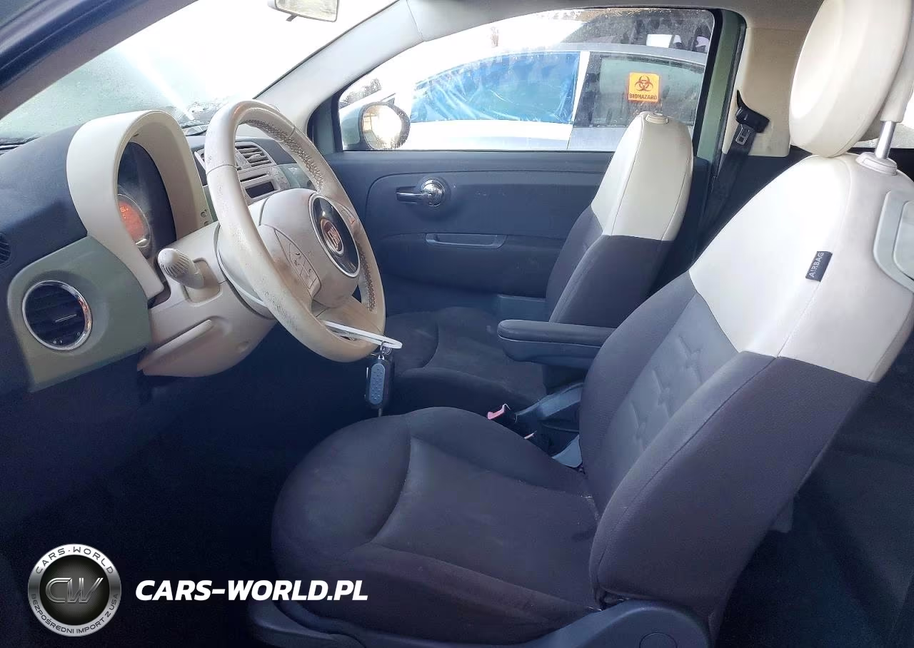 2012 Fiat 500 Pop VIN:3C3CFFDR5CT352672 - 7
