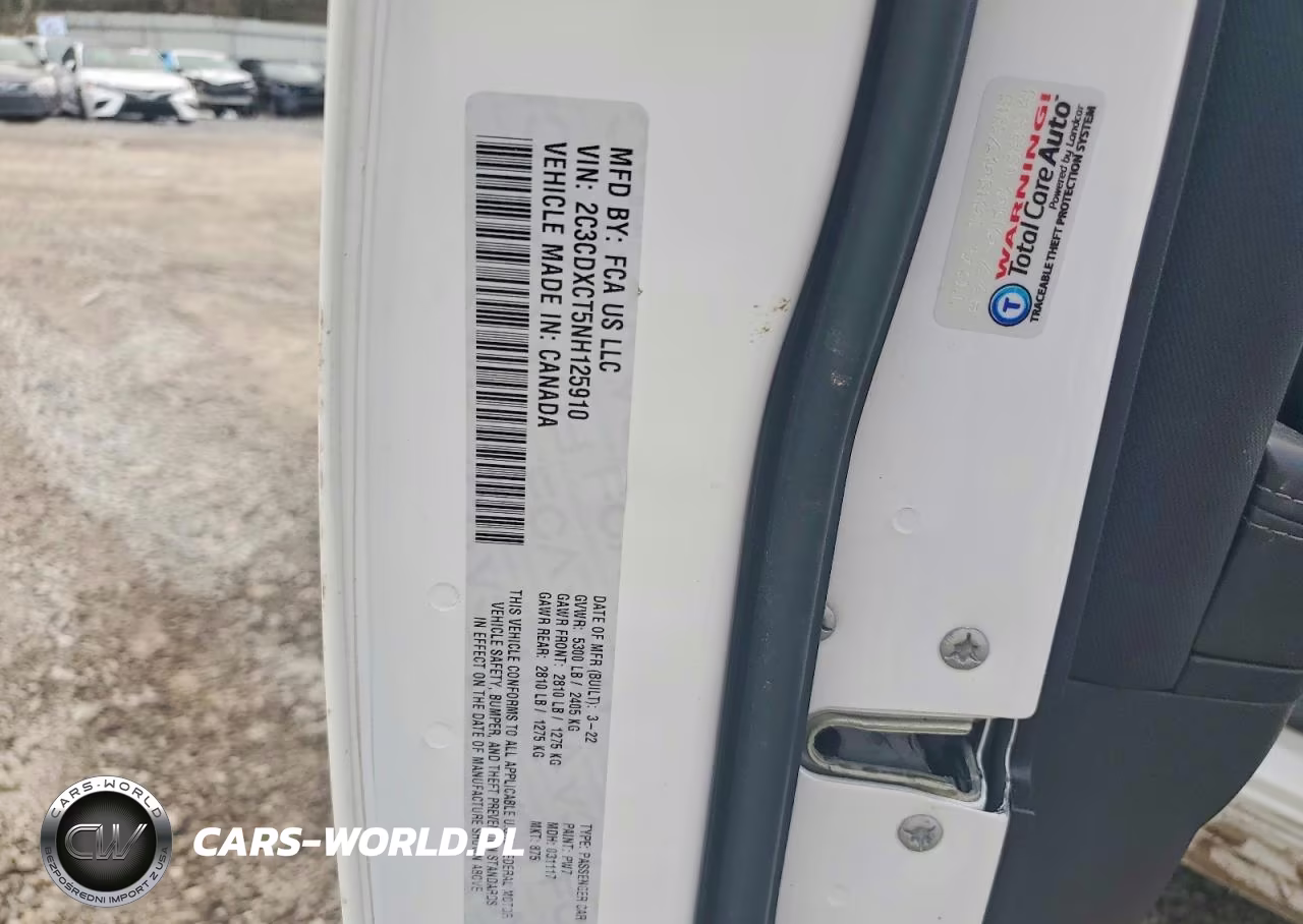 2022 Dodge Charger R-T VIN:2C3CDXCT5NH125910 - 12