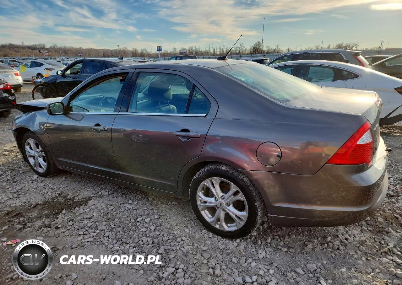 2012 Ford Fusion Se VIN:3FAHP0HA5CR124044 - 2