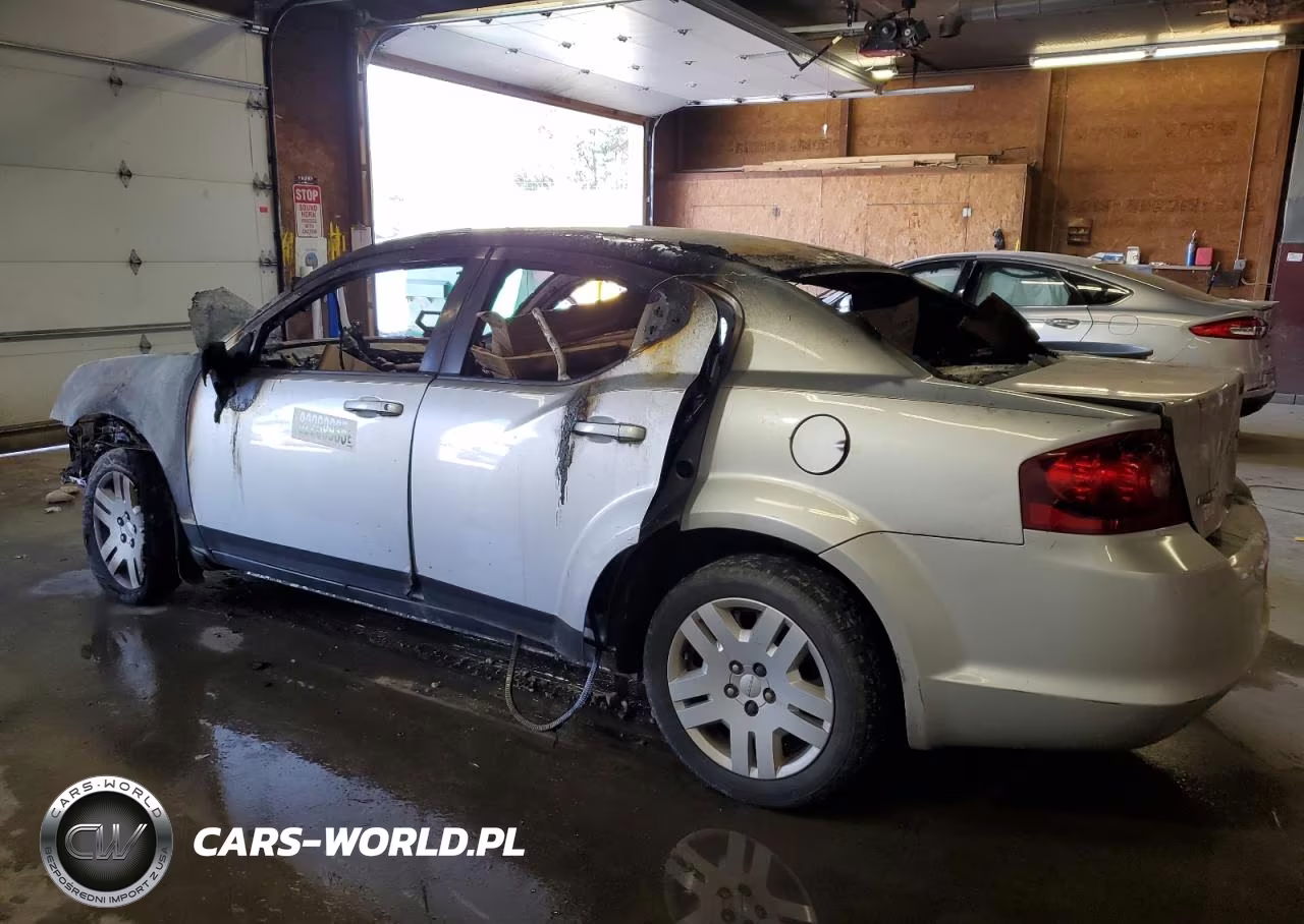 2012 Dodge Avenger Se VIN:1C3CDZAB4CN286792 - 2