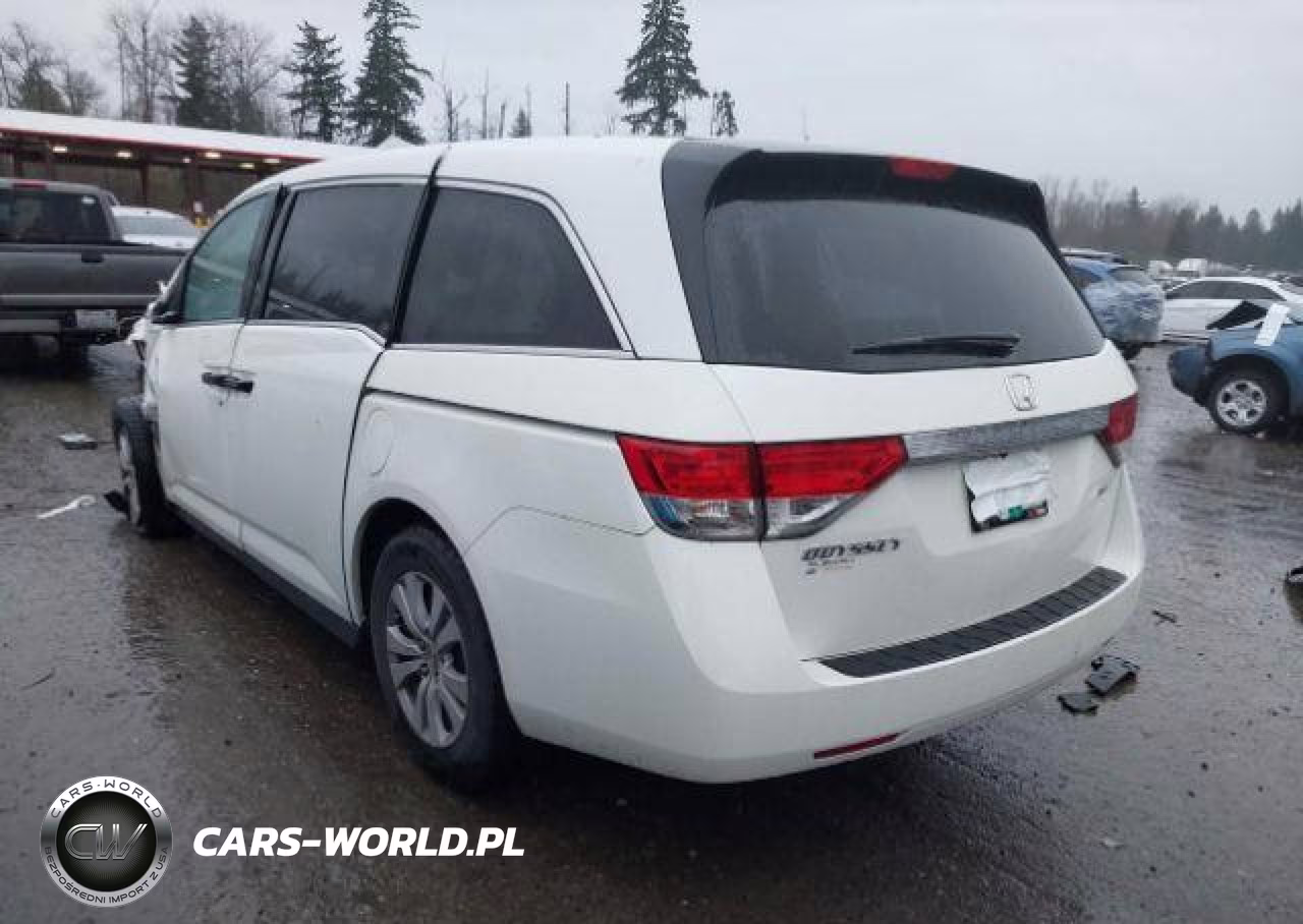 2017 Honda Odyssey Se VIN:5FNRL5H31HB500255 - 4