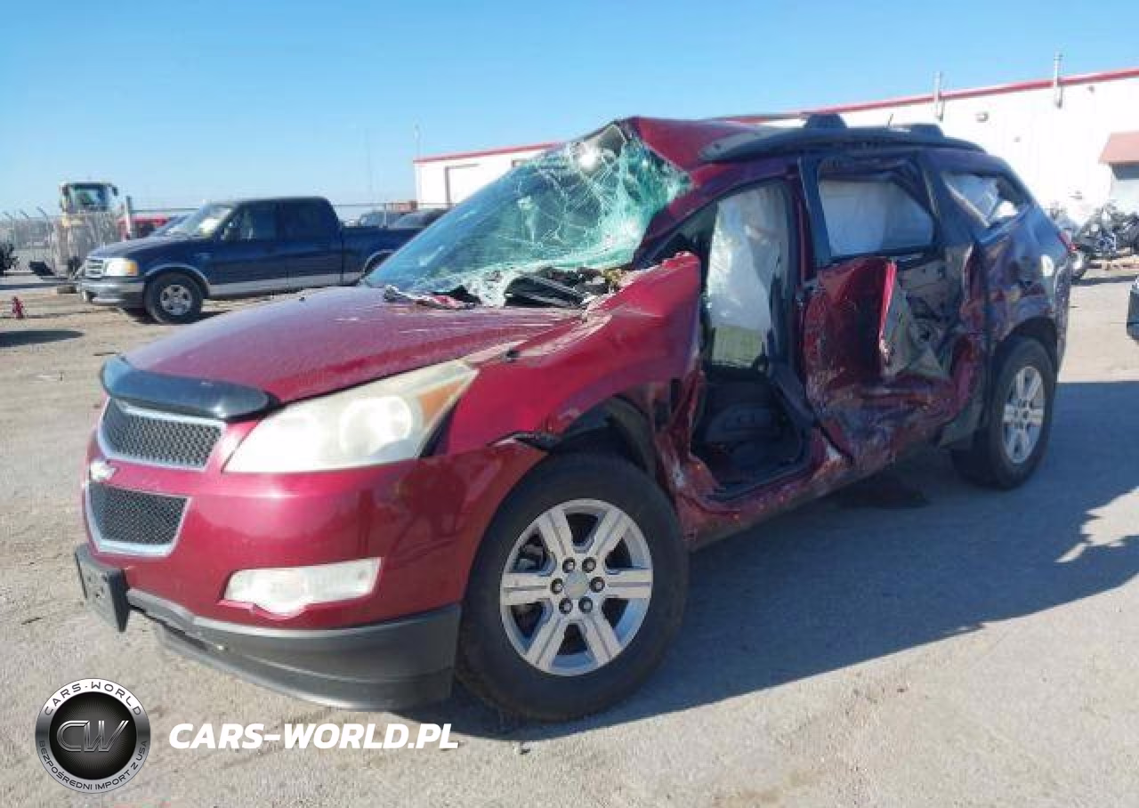 2010 Chevrolet Traverse Lt VIN:1GNLRFED5AS100562 - 3