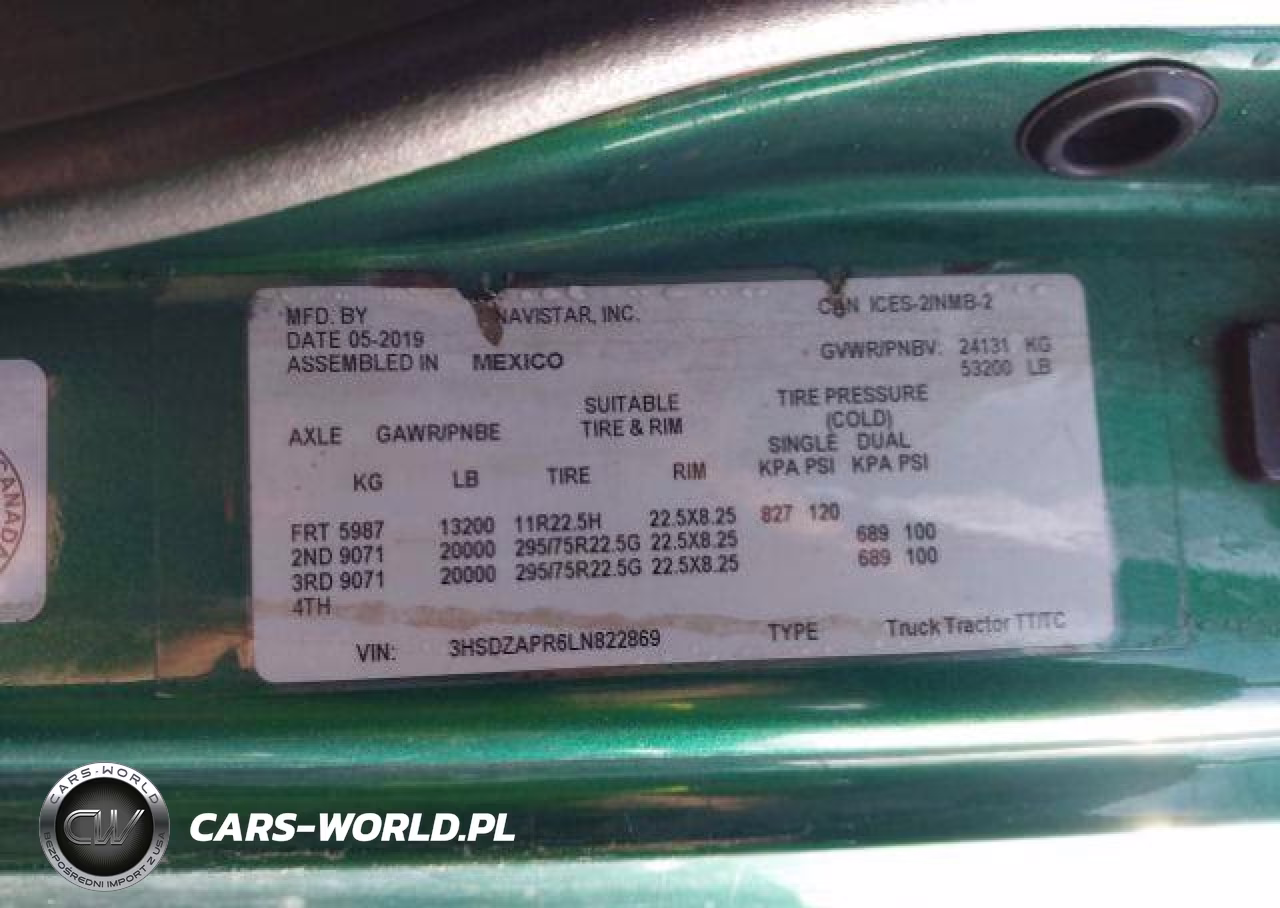 2020 International Lt625 VIN:3HSDZAPR6LN822869 - 10
