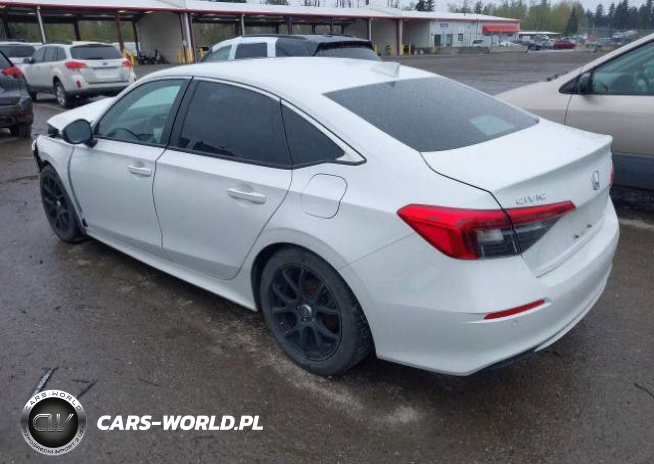 2022 Honda Civic Touring VIN:2HGFE1F9XNH001717 - 4