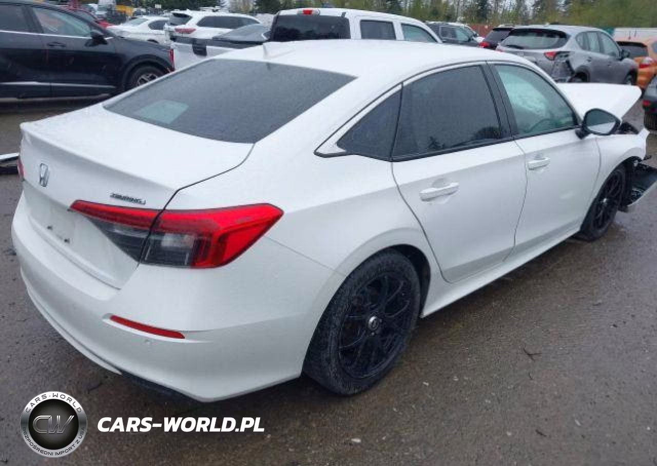 2022 Honda Civic Touring VIN:2HGFE1F9XNH001717 - 5