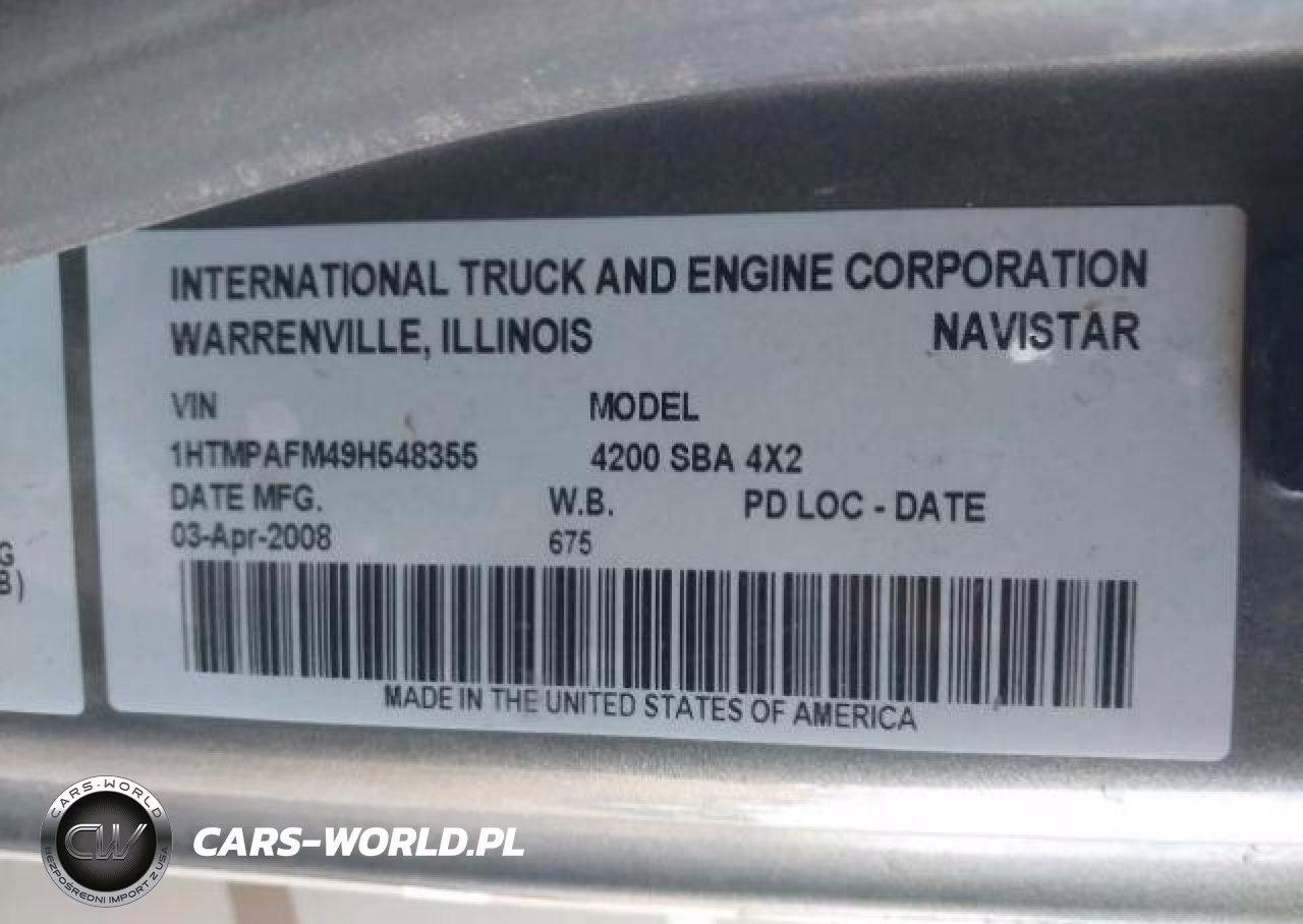 2009 International 4000 4200 VIN:1HTMPAFM49H548355 - 10